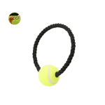 Jouet à mâcher avec balle de tennis, idéal pour chiens