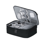 Grande trousse organisatrice en RPET avec multiples poches deuxième vue