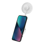 Ventilateur multiposition 360° avec aimant pour le téléphone deuxième vue