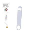 Décapsuleur en acier inoxydable avec ouverture circulaire de 3 cm