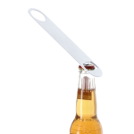 Décapsuleur en acier inoxydable avec ouverture circulaire de 3 cm deuxième vue