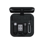 Câble Type-C rétractable pour données avec support téléphone septième vue