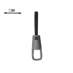 Câble de charge et de données USB-C 60 W avec mousqueton en plastique