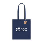 Sac en coton recyclé avec longues poignées 140 g/m2 Upcycling vue principale