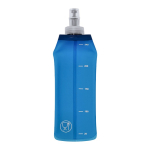 Bouteille pliable finition mate avec bouchon doseur 250 ml couleur bleu première vue