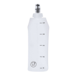 Bouteille pliable finition mate avec bouchon doseur 250 ml couleur transparent première vue