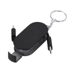 Câble chargeur porte-clés rétractable avec support téléphone 60 W quatrième vue