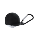 Porte-clés avec mousqueton et motif casquette de golf avec balle deuxième vue