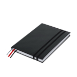 Carnet A5 à couverture rigide avec 3 marque-pages et pages lignées deuxième vue