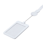 Tour de cou extensible avec porte-badge amovible et clip  troisième vue