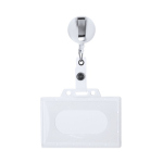 Tour de cou extensible avec porte-badge rigide et corde de 70cm troisième vue