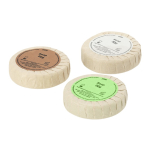 Set de savons emballés individuellement avec 3 parfums différents  troisième vue