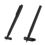 Carnet A5 avec ardoise et support en simili cuir, pages lignées  troisième vue