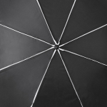 Parapluie coupe-vent avec liserés réfléchissants sur les bords Ø120 cinquième vue