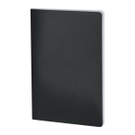 Carnet A5 à couverture souple en carton et pages recyclées lignées deuxième vue