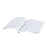 Carnet A5 à couverture souple en carton et pages recyclées lignées  troisième vue
