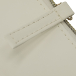 Trousse de toilette en cuir synthétique avec compartiment zippé deuxième vue