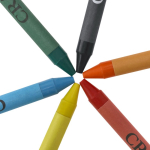 Set de cires dans une boîte en carton recyclé à personnaliser sixième vue