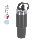 Gobelet isotherme en acier inoxydable à double paroi avec anse 900 ml