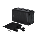 Valise cabine rigide en plastique avec roues amovibles cinquième vue