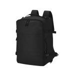 Sac à dos de voyage multifonction pour PC 15” avec poches antivol couleur noir première vue