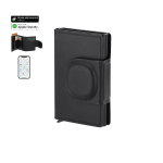 Porte-cartes similicuir, traceur intelligent, fermeture magnétique