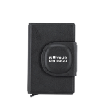 Porte-cartes similicuir, traceur intelligent, fermeture magnétique vue principale