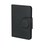 Étui passeport en similicuir avec localisateur et fermeture magnétique deuxième vue