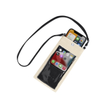 Sac bandoulière en similicuir avec écran transparent et usage tactile  troisième vue