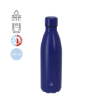 Gourde isotherme en inox recyclé avec bouchon assorti 500 ml