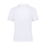 Polo femme en coton piqué, manches courtes, coupe féminine, 180 g/m²  troisième vue