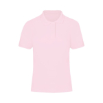 Polo femme 100 % coton piqué, manches courtes 180 g/m² couleur rose première vue