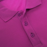 Polo femme ajusté manches courtes en tissu technique 180 g/m² cinquième vue