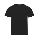 T-shirt technique enfant en polyester à manches courtes 135 g/m² couleur noir première vue