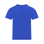 T-shirt technique enfant en polyester à manches courtes 135 g/m² couleur bleu première vue