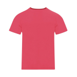 T-shirt technique enfant en polyester à manches courtes 135 g/m² couleur rose fluorescent première vue