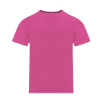 T-shirt technique enfant en polyester à manches courtes 135 g/m² couleur fuchsia première vue