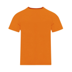 T-shirt technique enfant en polyester à manches courtes 135 g/m² couleur orange fluorescent première vue