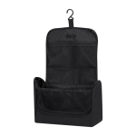 Trousse de toilette de voyage en similicuir avec crochet de fixation troisième vue