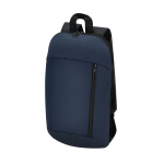 Sac à dos d’entreprise en cuir synthétique avec fermeture éclair deuxième vue