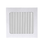 Crayons en bois blancs en boîte de 12 pour gravure numérique couleur blanc première vue