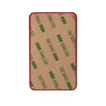 Support adhésif pour smartphone en silicone avec ventouse  troisième vue