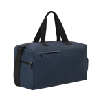 Sac de voyage en cuir synthétique avec compartiment à chaussures deuxième vue