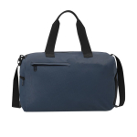 Sac de voyage en cuir synthétique avec compartiment à chaussures troisième vue