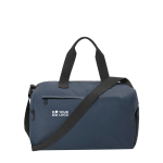 Sac de voyage en cuir synthétique avec compartiment à chaussures vue principale