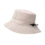 Bob en nylon doux avec réglage par cordon pour plusieurs tailles couleur naturel première vue