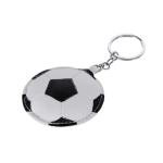 Porte-clés en forme de ballon de football en cuir synthétique deuxième vue