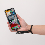 Bracelet pour smartphone en polyester avec réglage, plusieurs couleurs deuxième vue