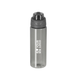 Gourde translucide 750 ml, double système de boisson et anse pliable vue principale