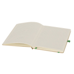 Carnet A5 à couverture rigide en carton recyclé, pages lignées  troisième vue